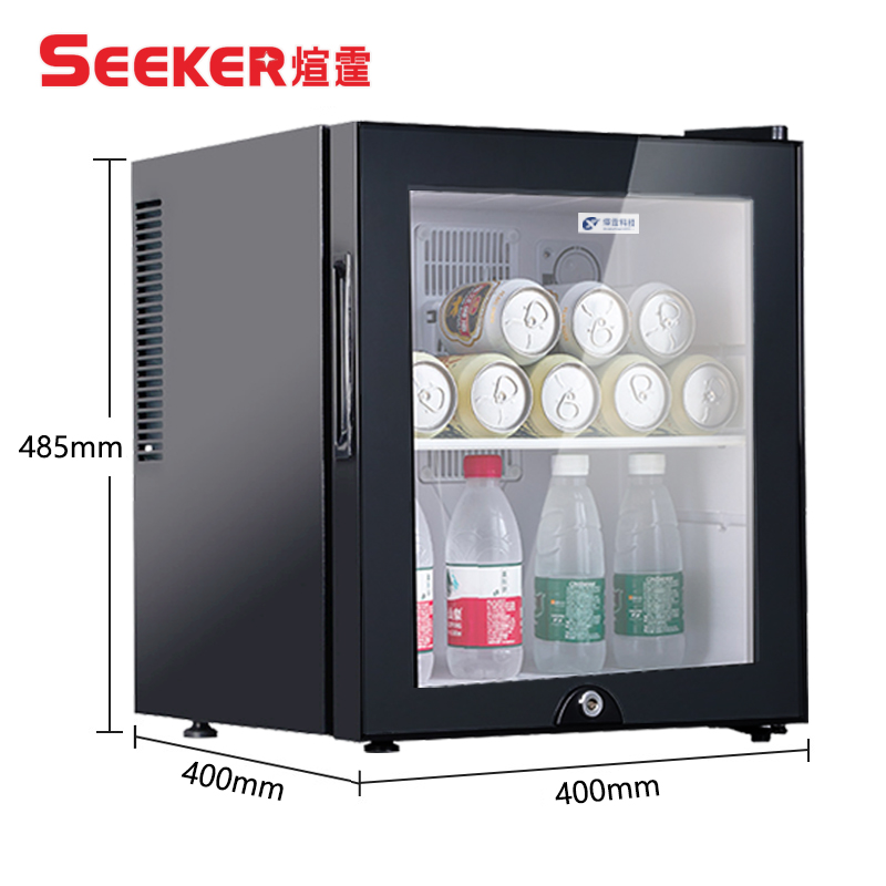 SEEKER 煊霆-客房冰箱 30升 透明玻璃门 XT-30F